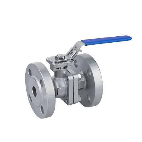 Кран запорный нержавеющий фланцевый полнопроходной ручка-рычаг Ру 16 Benarmo 65х170 мм в Новосибирске