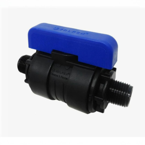 Компрессионный кран ПНД Дн 20-3/4" Ру-16 НР (НАР) VALFEX в Новосибирске