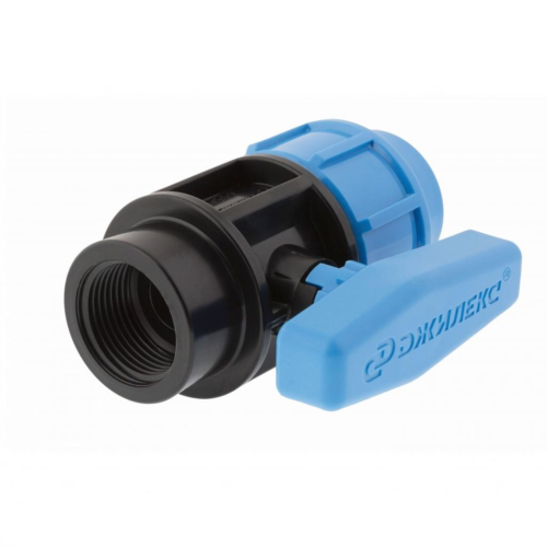 Компрессионный кран ПНД Дн 32-1" Ру-12,5 ВР (ВН) Джилекс в Новосибирске