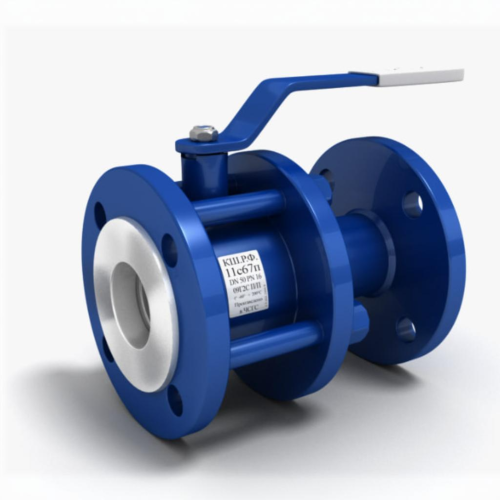 Кран запорный стальной фланцевый полнопроходной под задвижку Ст20 11с67п PR 125х255 мм