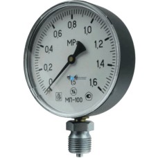 Манометр радиальный диаметр 160мм 0-25 кгс/см2 (0-2,5 МПа) М20х1,5 МТ-160 Багория
