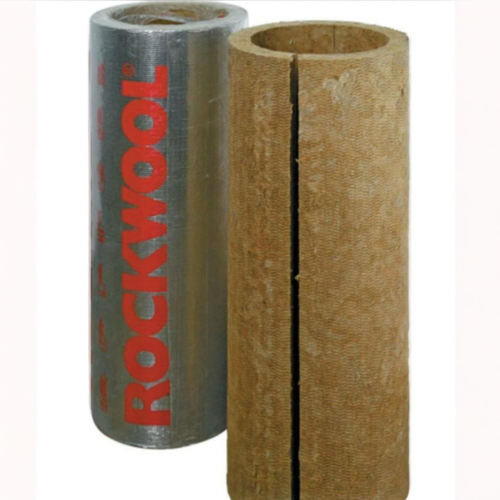 Цилиндр навивной минеральная вата 40/42 L=1м кашированный фольгой ROCKWOOL 100 в Новосибирске