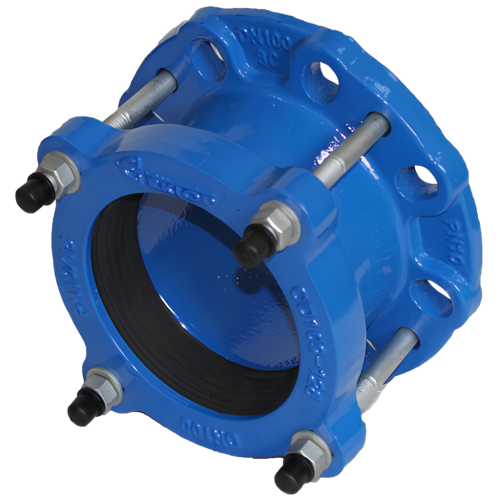 Муфта чугунная соединительная Ду-200 (Дн 218-235) ПФРК Benarmo в Новосибирске