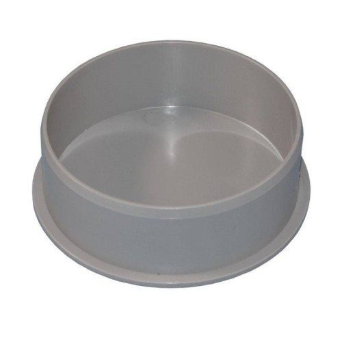 Заглушка НПВХ (ПВХ) серая Дн 110 безнапорная Хемкор в Новосибирске