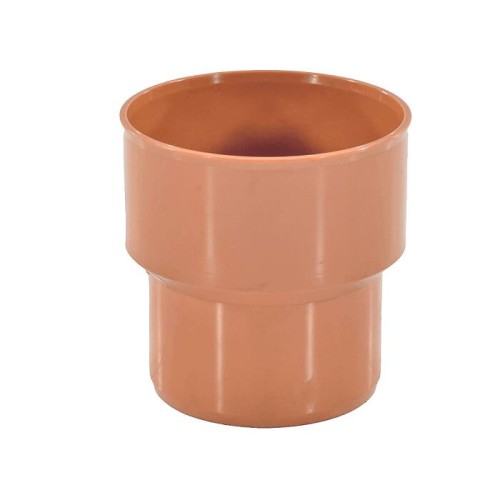 Переход НПВХ (ПВХ) на чугун Дн 160 коричневый безнапорный б/манжеты Ostendorf KGUG в Новосибирске