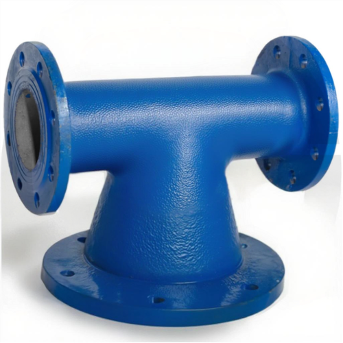 Пожарная подставка фланцевая ППФ Ду-400 ВЧШГ с ЦПП цинк+AL ГОСТ ISO 2531-2012 в Новосибирске