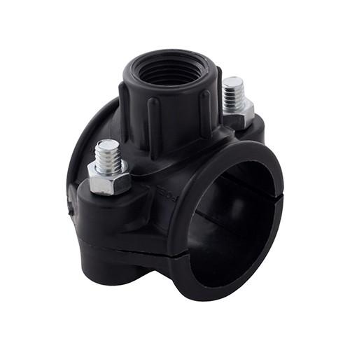 Седелка ПЭ ВР Дн 63-3/4" Ру-16 с резьбовым выходом RTP (РосТурПласт) в Новосибирске