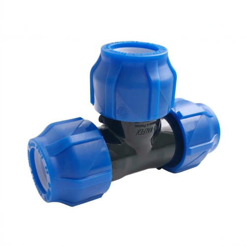 Тройник ПЭ компрессионный Дн 63-50 Ру-16 переходной RTP (РосТурПласт) в Новосибирске