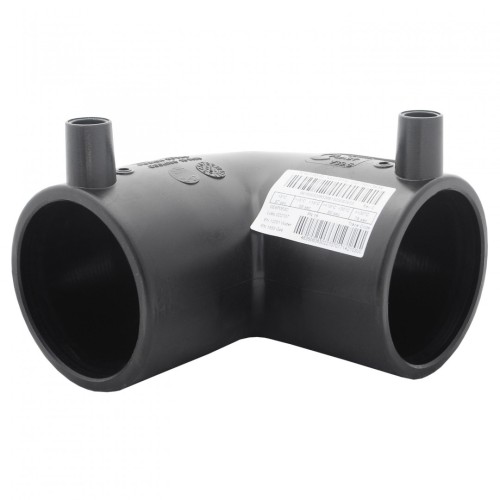 Отвод ПЭ100 спигот Дн 110 90гр Ру-16 SDR11 в Новосибирске