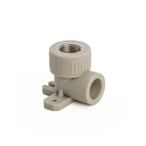 Водорозетка PP-R серая ВР (ВН) Дн 20-1/2" 90гр Wavin Ekoplastik в Новосибирске