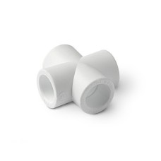 Крестовина PP-R белая Дн 20 Pro Aqua