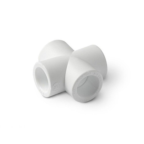 Крестовина PP-R белая Дн 25 Pro Aqua в Новосибирске