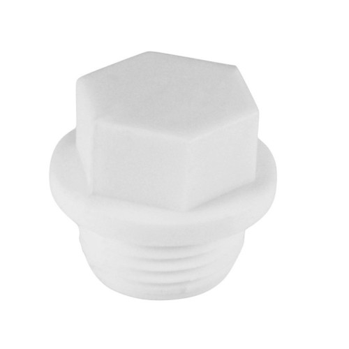 Заглушка PP-R НР (НАР) Дн 1/2" белая Pro Aqua в Новосибирске