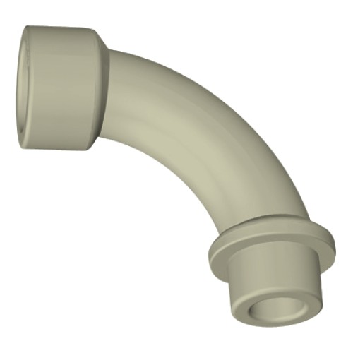 Отвод PP-R серый Дн 20 Wavin Ekoplastik в Новосибирске