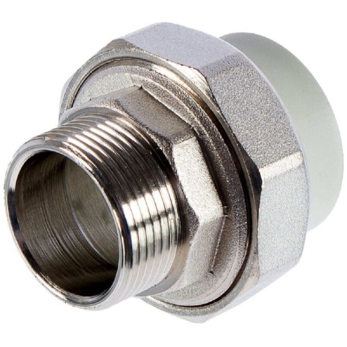 Переход PP-R серый НР (НАР) Дн 25-3/4" Wavin Ekoplastik в Новосибирске