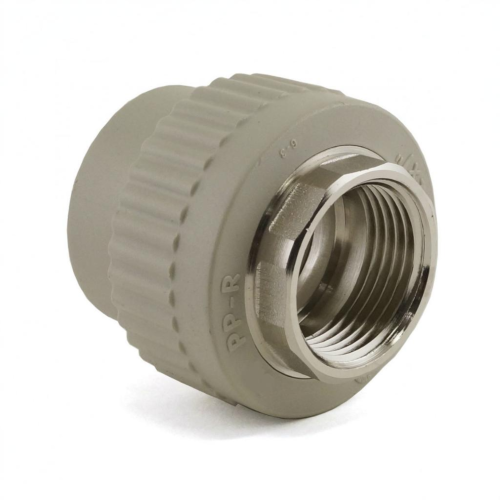 Муфта PP-R комбинированная серая ВР (ВН) Дн 16-1/2" Wavin Ekoplastik в Новосибирске