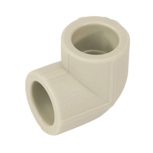 Угольник PP-RCT серый Дн 40 90гр Wavin Ekoplastik в Новосибирске