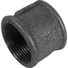 Муфта чугунная прямая соединительная удлиненная ВР (ВН) 25 мм 1" ГОСТ 8954-75