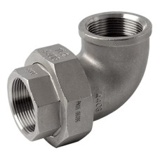 Американка нержавеющая угловая ВР (ВН) Ру 16 AISI 304 25 мм 1"