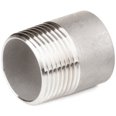 Резьба стальная оцинкованная НР-сварка КАЗ 15х30 мм 1/2" ГОСТ 6357-81, ГОСТ 3262-75