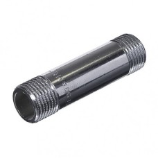 Сгон стальной оцинкованный удлиненный НР АС 15х300 мм 1/2" ГОСТ 3262-75