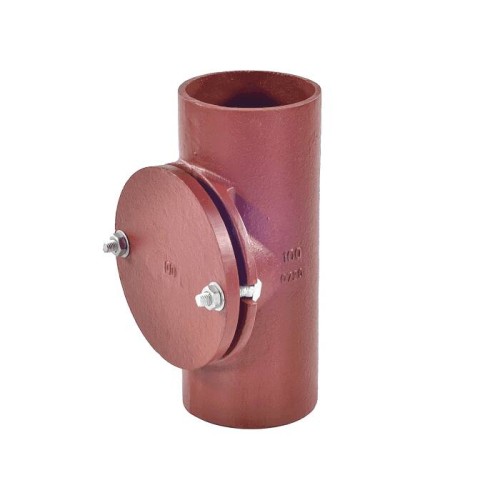 Ревизия чугунная SML Ду-50 с круглой крышкой безраструбная Китай в Новосибирске