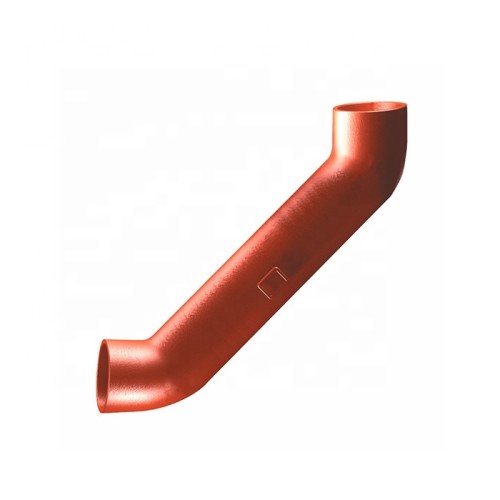 Отвод чугунный SML Ду 125 88гр с успокоительным участком безраструбный Китай в Новосибирске