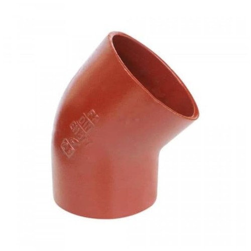 Отвод чугунный SML Ду 200 45гр безраструбный Китай в Новосибирске