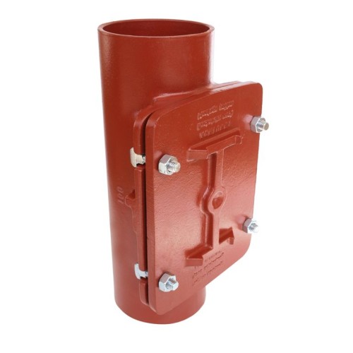 Ревизия чугунная SML Ду-100 с прямоугольной крышкой безраструбная Китай в Новосибирске