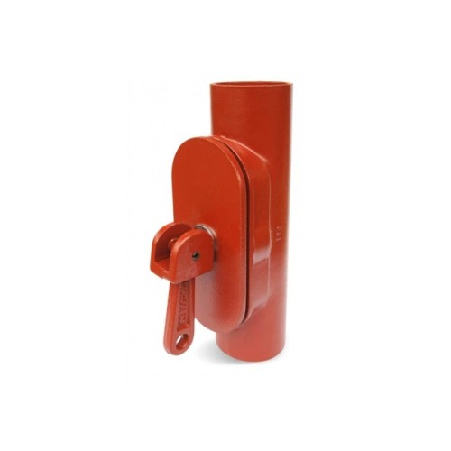 Ревизия чугунная SML Ду-100 с замком с перекидным рычагом безраструбная Китай в Новосибирске