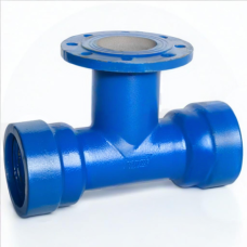 Тройник раструб-фланец ТРФ ВЧШГ с ЦПП Ду 400-400