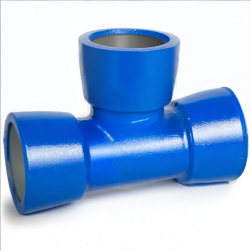 Тройник раструбный ТР Ду 150-100 Тайтон ВЧШГ с ЦПП цинк+AL ГОСТ ISO 2531-2012 в Новосибирске