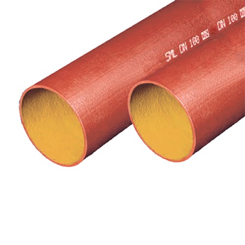 Чугунная канализационная труба Ду 125 SML безраструбная длина 3м Китай