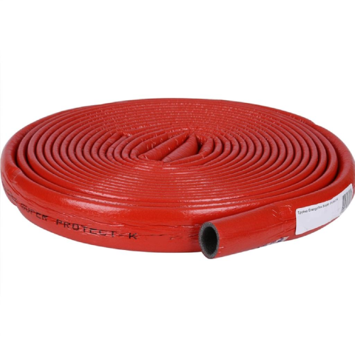 Трубка из вспененного полиэтилена 15/4 L=11м (Т<95°C) в защитной оболочке красный Energoflex SUPER PROTECT в Новосибирске