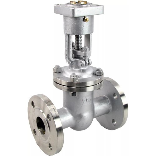 Задвижка нержавеющая фланцевая под электропривод Ду-150 Ру-25 (Т<560°С) 30нж964нж DN.ru в Новосибирске