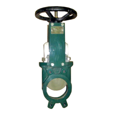 Задвижка шиберная двусторонняя с выдвижным штоком Ду-600 Ру-4 (Т<80°С) VG4400 Tecofi