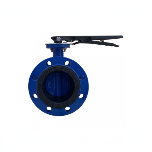 Затвор ручной с чугунным диском и рукояткой межфланцевый 2,5 МПа EPDM ЗПCС GG25 АДЛ 65 мм в Новосибирске
